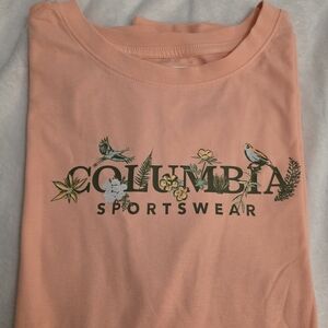 Columbia Peach Short Sleeve Tee